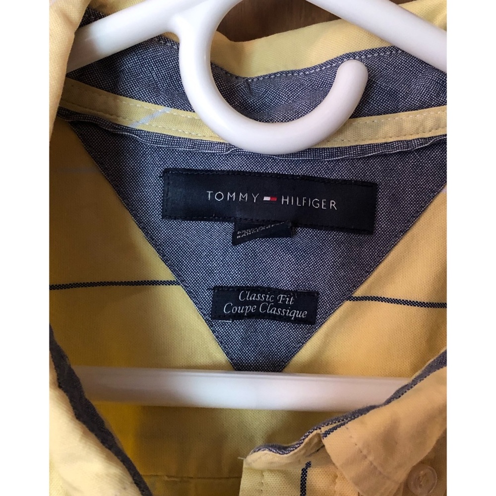 Pale Yellow Tommy Hilfiger Shirt - Picture 3 of 12
